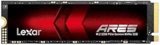Lexar ARES 1TB SSD, M.2 2280 PCIe Gen4x4 1.4 Internal NVM…