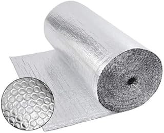 Isolant Thermique 0,6x10M, Rouleau Film Aluminisé a Bulle…