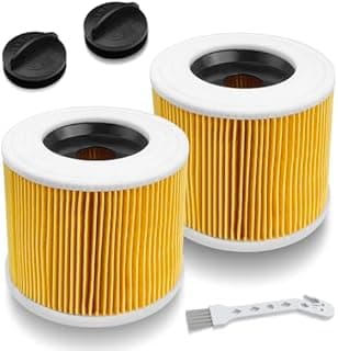 Baxcdyswe Lot de 2 filtre à aspirateur pour karcher WD se…