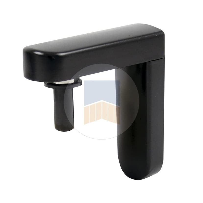 Hinge equ' Stainless Steel Vertical Door Hinge with Mini Composite, Black 9005 - 5