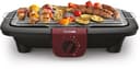 Tefal BG90E5 Easygrill Adjust Elektro- Tischgrill | 2300 Watt | 720 cm² Grillfläche | Einfache Reinigung | Schwarz/ Burgunderrot - 4
