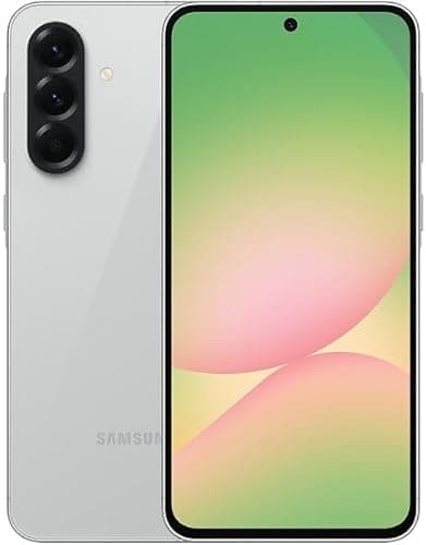 Samsung Galaxy A56 5G, Android Smartphone, 128GB Storage, 8GB RAM, Awesome Lightgray, 6x OS Upgrades, Large Display, Long Battery Life (UAE Version)