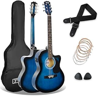 3rd Avenue Full Size 4/4 Cutaway Electro Acoustic Guitar …