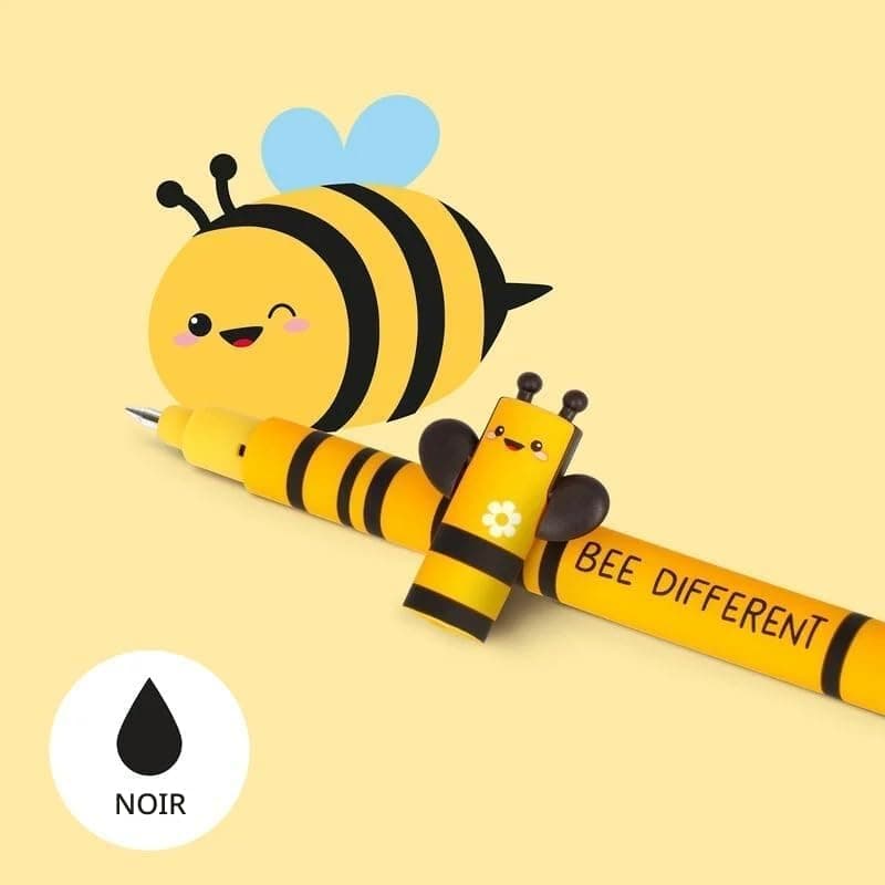 LEGAMI Lot de 14 stylos gel effaçables avec encre thermosensible, gamme de couleurs d’encre, forme conique, pointe de 0,7 mm, en forme d’animaux - 2