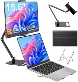 15.6" Full HD Portable Monitor 1920x1080 Pixels Portable …