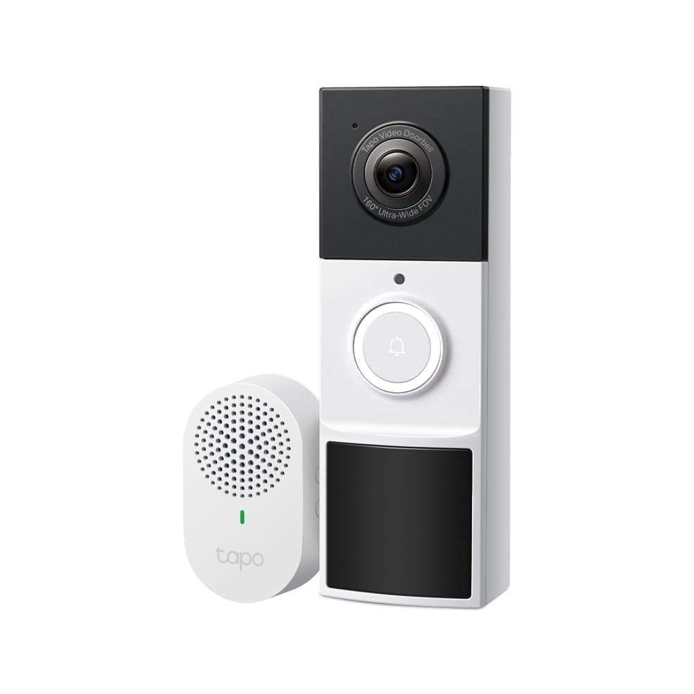 Tapo TD21 Battery Video Doorbell Wireless 2K 3MP Ultra-Cl…
