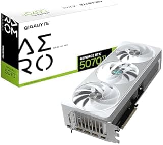 Gigabyte GeForce RTX 5070 Ti AERO OC 16G Graphics Card - 16GB GDDR7, 256bit, PCI-E 5.0, 2588 MHz Core Clock, 3 x DP 2.1a, 1 x HDMI 2.1b, NVIDIA DLSS 4, GV-N507TAERO OC-16GD - 1
