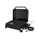 Weber Slate GP 56 cm Premium Plancha Grill / 2 Burners, Even Heat to the Rim, Up to 260 °C, Porcelain Enamelled Non-Stick Grill Surface (56 x 41 cm), Height-Adjustable Feet, Black - 2