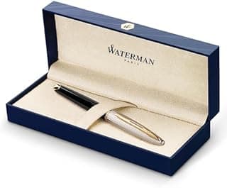 Waterman Carène Deluxe Füller | hochglänzend Schwarz mit …