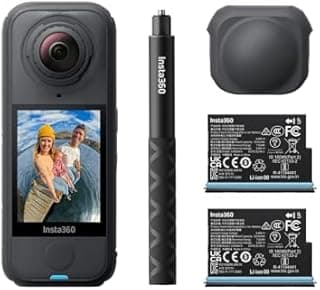 Insta360 X4 Air Starter Bundle - Lightweight 165g 8K 360 …