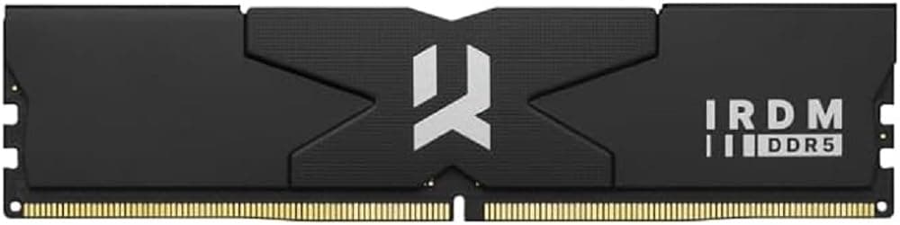 Goodram - DDR5 Memory Module IRDM 2x16GB KIT 6000MHz CL30 SR DIMM Black V Silver - Internal - DRAM - for PC - Desktop Computer - Laptop - Gaming - Gamer - Graphics Editing - Memory Expansion