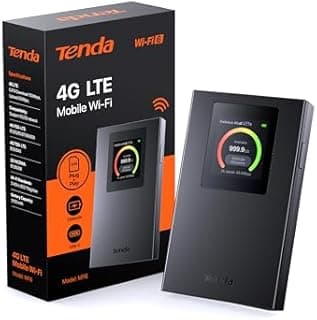 Tenda MF6 – Portable Mobile 4G SIM Router, WiFi Cat4 WiFi…