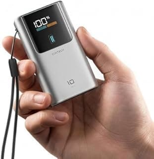 CUKTECH 10 Mini 45W Power Bank Fast Charging,10000mAh(2S1P) Portable Charger USB C In & Out,Small Battery Pack with LED Display Compatible with iPhone16 15 14 13 12 Pro Max Samsung S23, iPad and More - 1