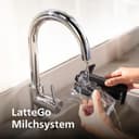 Philips 5400 Series Espresso Machine - Coffee Bean - LatteGo Milk Frother, 12 Coffee Specialities, Intuitive Display, 4 User Profiles, Black (EP5441/50) - 8