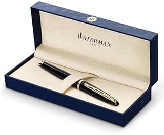 Waterman Carène Black Sea Fountain Pen | High-Gloss Black…