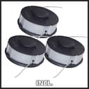 Einhell GC-ET 4530 Electric Garden Strimmer With 3 Thread Spools - Auto Line-Fed Grass Trimmer With Telescopic Aluminium Handle, Rotatable Head And Flower Guard - Corded Grass Strimmer Set - 14