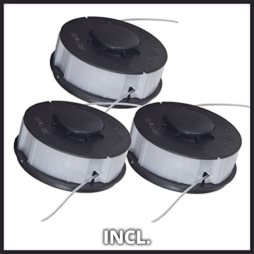 Einhell GC-ET 4530 Electric Garden Strimmer With 3 Thread Spools - Auto Line-Fed Grass Trimmer With Telescopic Aluminium Handle, Rotatable Head And Flower Guard - Corded Grass Strimmer Set - 14