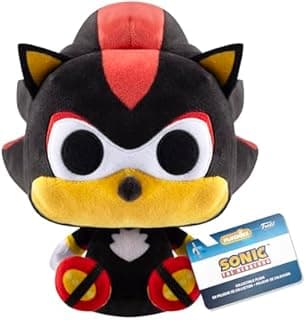 Funko Pop! Plush: Sonic The Hedgehog - Shadow - Peluche à Collectionner - Idée de Cadeau d'anniversaire - Produits Officiels - Peluche Mignonne - 1