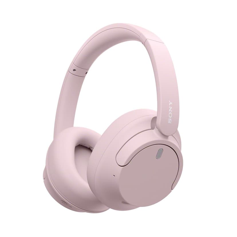 Sony WH-CH720N Wireless Bluetooth Noise Cancelling Over-Ear Headphones, Sound, Ambient Sound Mode, Lightweight Design, up to 50 hr battery life, iOS & Android - Pink - 1