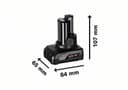 Bosch Professional 12V System Battery GBA 6.0Ah Battery - 2