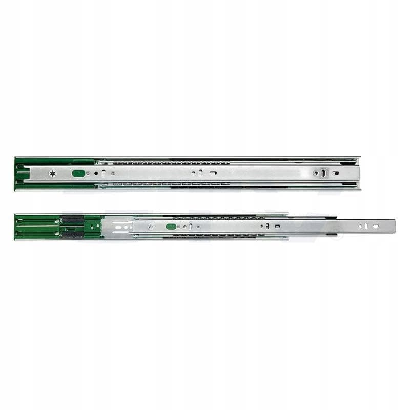 GTV Glissières de tiroir H45 Versalite Plus+, guidage à billes avec amortissement, hauteur = 45 mm, mécanisme de fermeture amortie, capacité de charge de 40 kg, installation facile et rapide - 5
