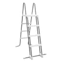 INTEX 28076 Ladder With Removable Steps, Grey/White, 42.3x124x172 cm - 1