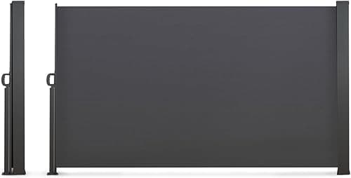 IDMarket - Paravent extérieur rétractable 160 x 500 CM Gr…