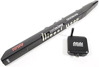 Akai Professional EWI5000 BLACK - Instrument à Vent Électronique Innovant Sans-Fil et Sur Batterie avec Bibliothèque de Sons Intégrée