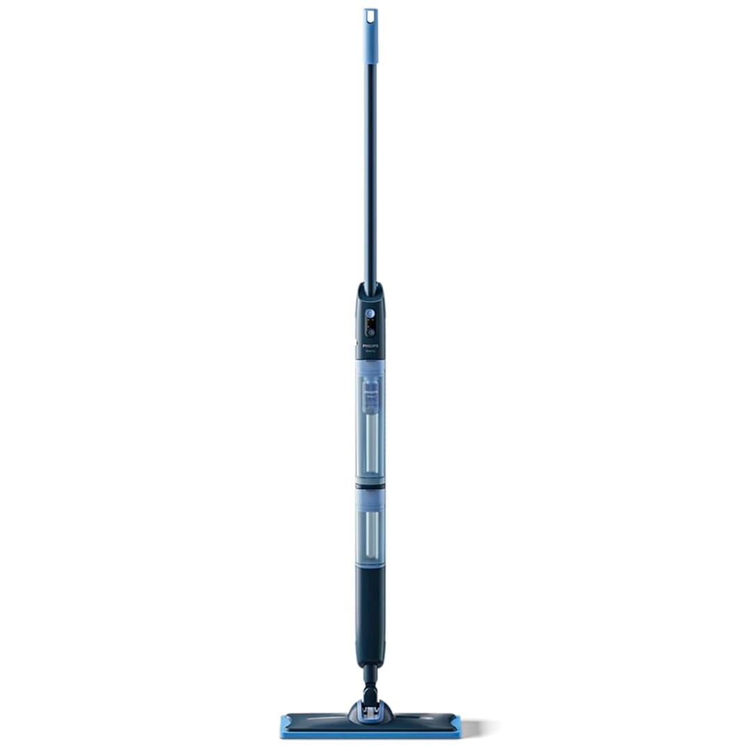 Philips OneUp 5000 Series Electric Mop - 2X Cleaner Floors³, 2X Faster Mopping, Dual Wetness Setting for Hard & Delicate Floors, Cordless with 360° Rotating Hinge (XV5113/01)