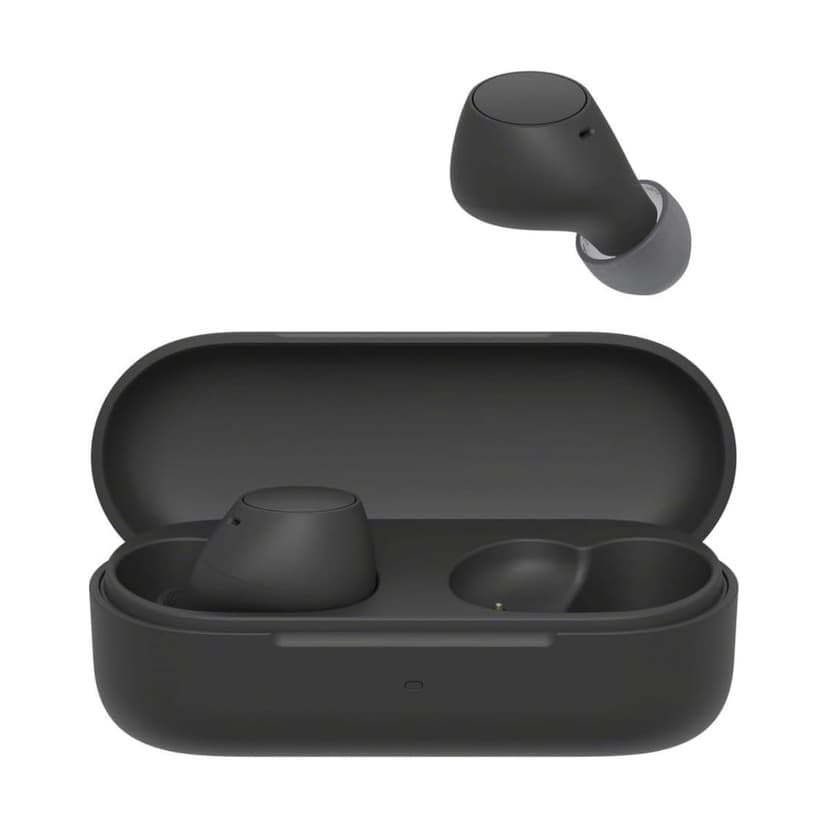 Sony WF-C510 Truly Wireless Earbuds – Small, Light, Bluetooth In Ear Headphones with Multipoint Connection, Ambient Sound, IPX4 Rating, Spotify Tap, Quick Charge, 22 HR Battery, iOS & Android - Black - 1