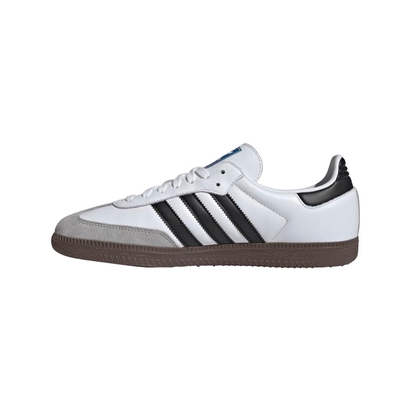 adidas Samba Og, Men's Gymnastics Shoes, White (Ftwr White/Core Black/Clear Granite Ftwr White/Core Black/Clear Granite), 8 UK (42 EU) - 8