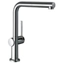 hansgrohe Talis M54 - kitchen tap with pull-out spray, 1 spray, kitchen sink tap with spout height 270 mm, kitchen mixer tap with swivel spout, chrome, 72808000 - 4