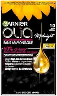 Garnier Olia Ammonia Free Permanent Oil Dye Absolute Black