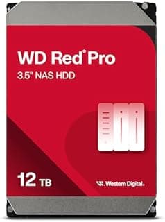 WD Red Pro 12TB NAS 3.5" Internal Hard Drive - 7200 RPM, …