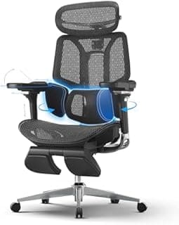 Hbada E3 Pro Ergonomic Office Chair with Dynamic Lumbar S… - 1