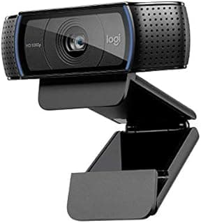 Logitech C920 HD Pro Webcam, Full HD 1080p/30fps Video Ca…