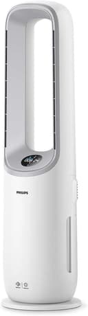 Philips Air Performer 2in1: Purifier and Fan - 70 m², Removes 99.97% of Allergens and Pollutants. HEPA Filter, Smart Sensors, Alexa, App. Quiet and Low Consumption (AMF765/10) - 2