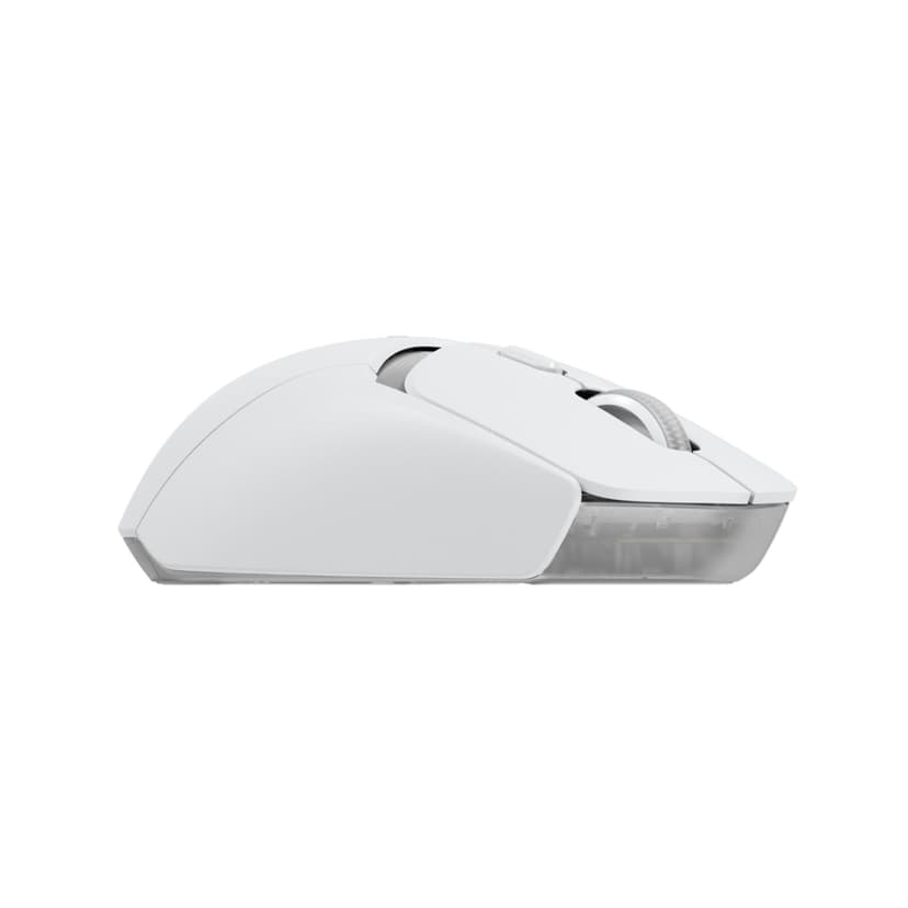 Logitech G309 LIGHTSPEED Wireless Gaming Mouse, Lightweight, LIGHTFORCE Hybrid Switches, HERO 25K Sensor, 300+ Hour Battery Life With AA Battery, 6 Programmable Buttons, PC & Mac - White - 1