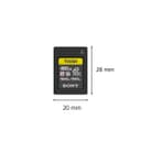 Sony CEA-G Series TOUGH 480GB CFexpress Type A Memory Card – VPG400 Ultra High Speed (Up to 1800MB/s Read & 1700MB/s Write) – Prof 4K/8K Video, Bend-Proof, Waterproof & Shockproof – CEAG480T.CE7 - 2