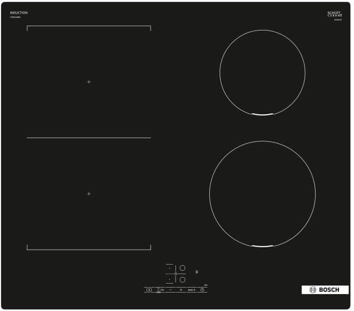 Bosch PVS611BB6E Series 4 - Induction Hob - 60 cm - Power 6900 W - Black - 1