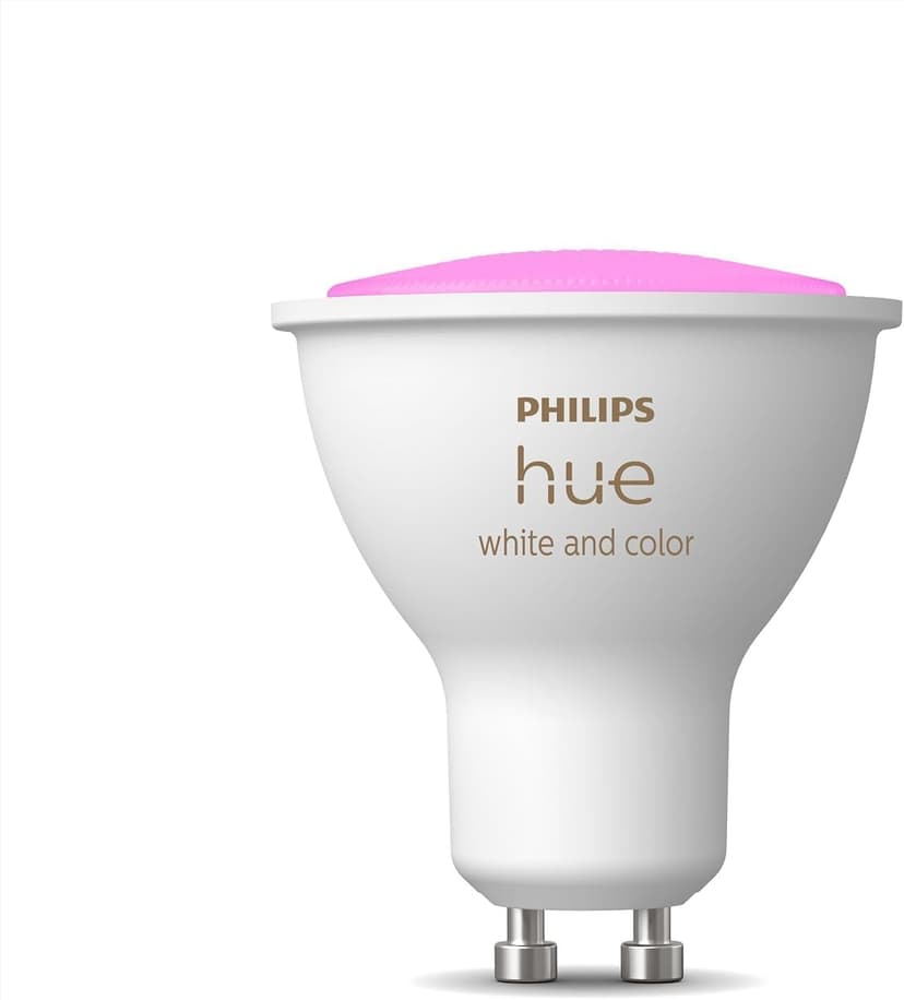 Philips Hue White & Color Ambiance GU10 LED Spot 5-Pack (400 lm), dimmable LED Lamps for the Hue Lighting System with 16 Million Colours, smart Light Control via Voice and app - 2