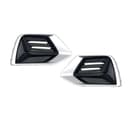 Fog Light Cover Car Front Left Right Bumper Fog Light Grille Cover Cap Car-styling For A-udi Q3 2013 2014 2015 2016 2017 2018 2019 2020 2021 Front Bumper Grille(2013-2015,Right) - 7