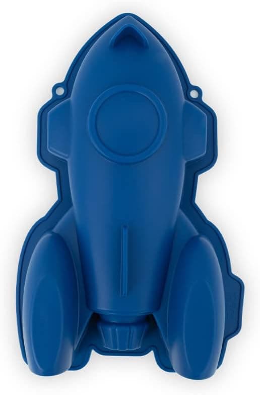 CÉCOA - Cake mould – Rocket. Space themed silicone mould. 100% food-safe, BPA-free - 1