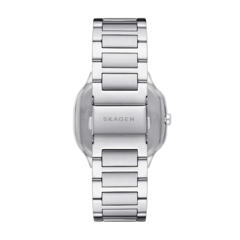 SKAGEN Mellem Watch for Men, Quartz Three Hand Movement with Stainless Steel Strap - 4