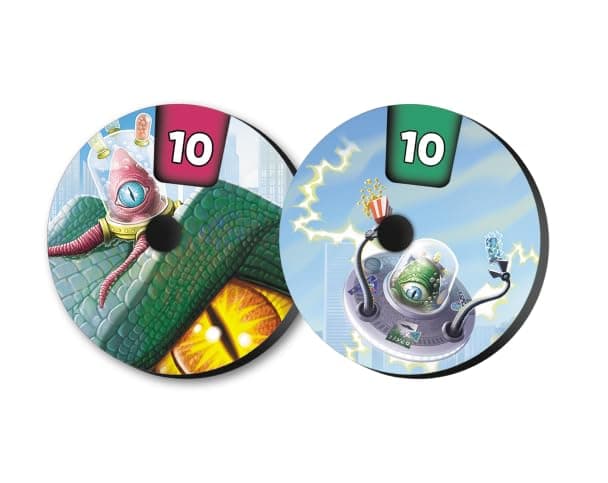 Nerdlab Games Mindbug x King of Tokyo, Strategic Card Game, Crossover of Mindbug and King of Tokyo, for 2 Players Aged 8+, 15-25 Minutes Playing Time - 6