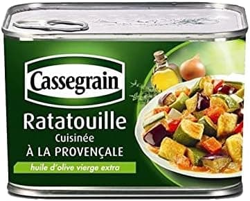 Cassegrain Ratatouille Cuisina © E at The Provençal at Lâ € ™ Dâ € ™ Oil Extra Virgin Olive 660g (Pack of 5) - 1