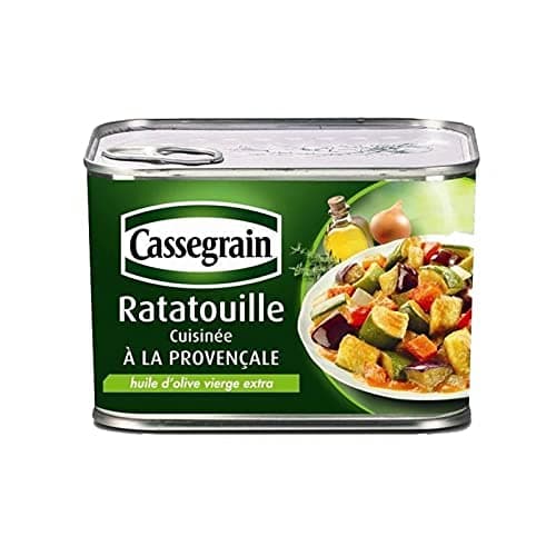 Cassegrain Ratatouille Cuisina © E at The Provençal at Lâ € ™ Dâ € ™ Oil Extra Virgin Olive 660g (Pack of 5) - 1