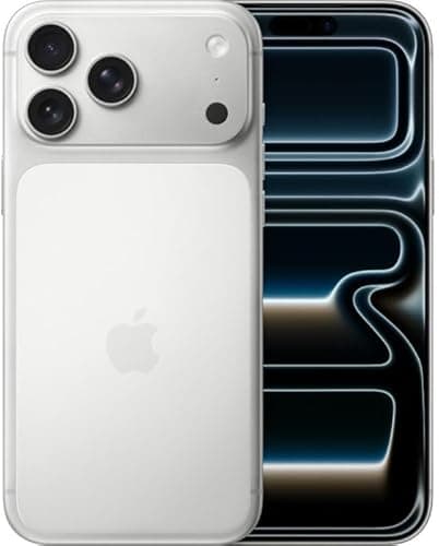Apple iPhone 17 Pro Max 256GB: 6.9-inch display with ProMotion, A19 Pro chip, Record battery life on iPhone, Pro Fusion camera system, Center Stage front camera; Silver