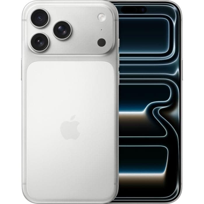 Apple iPhone 17 Pro Max 256GB: 6.9-inch display with ProMotion, A19 Pro chip, Record battery life on iPhone, Pro Fusion camera system, Center Stage front camera; Silver - 1