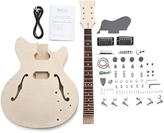 Rocktile 00038310 DIY Double Electric Guitar Construction…